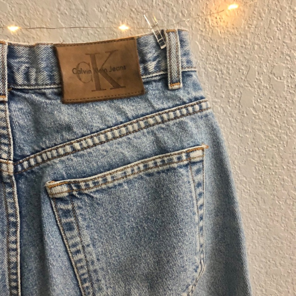 Vintage High-Waisted CALVIN KLEIN Denim (80s-90s)